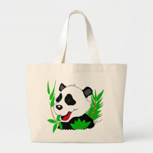 Panda-Bärn-Tasche Jumbo Stoffbeutel