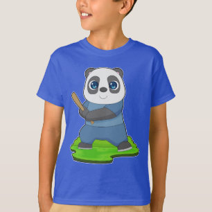 Panda Baseball Baseball T-Shirt