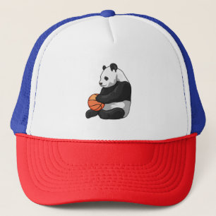 Panda Basketball-Spieler Basketball Truckerkappe
