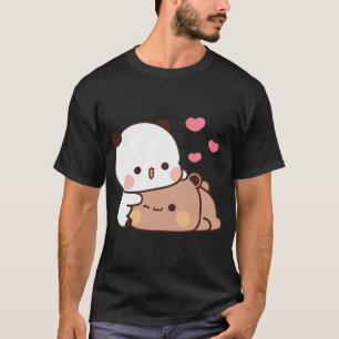 Panda Bear and Brownie True Love Bubu Dudu Couple T-Shirt