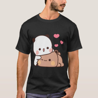 Panda Bear and Brownie True Love Bubu Dudu Couple T-Shirt