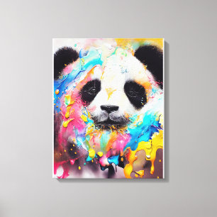 Panda Bear Animal Discovery Adventure Nature Leinwanddruck
