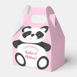 Panda Bear Baby Dusche Geschenkschachtel