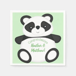 Panda Bear Baby Dusche Serviette