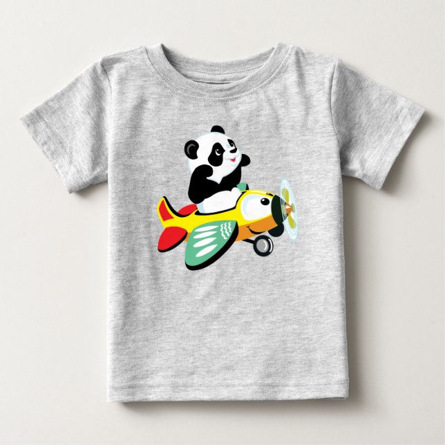 Panda Bear Baby T-shirt (Vorderseite)