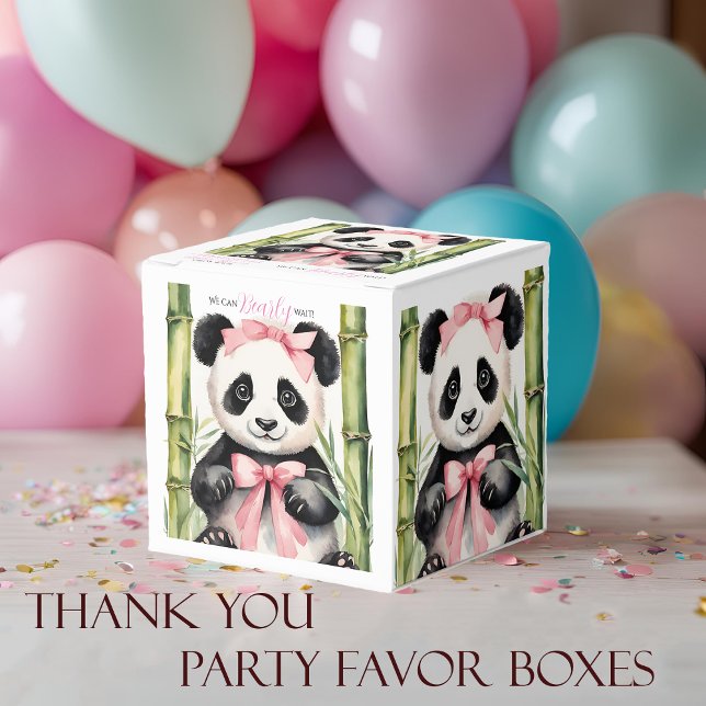Panda Bear Bear Bearly Wait Girls Baby Showbox Geschenkschachtel (Von Creator hochgeladen)