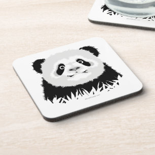 Panda Bear Beverage Coaster Getränkeuntersetzer