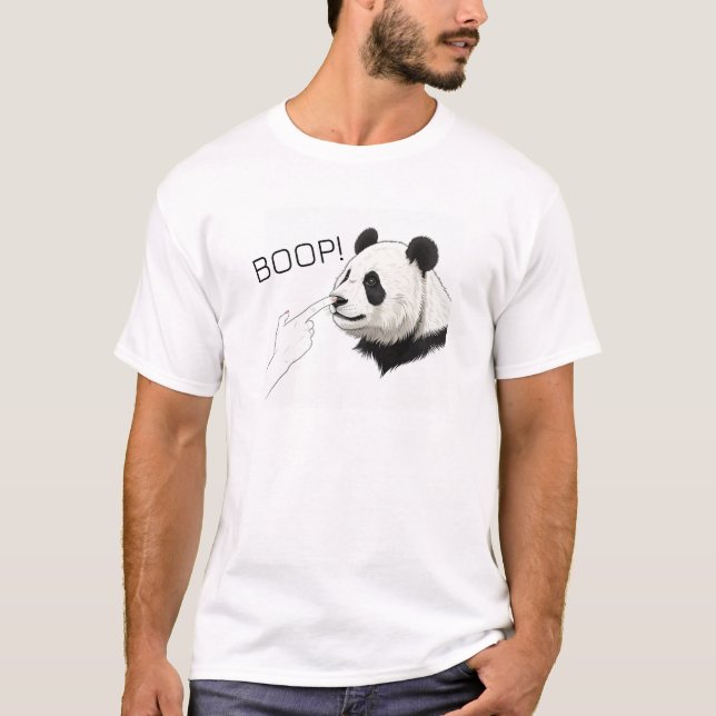 Panda Bear "Boop" T-Shirt (Vorderseite)
