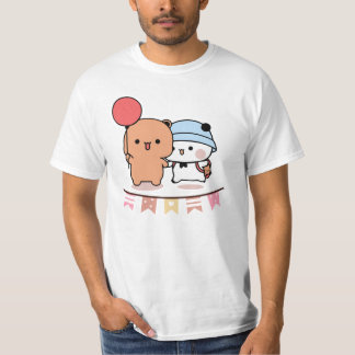 PANDA BEAR, bubu und dudu hugs Liebe Ballon T-Shirt