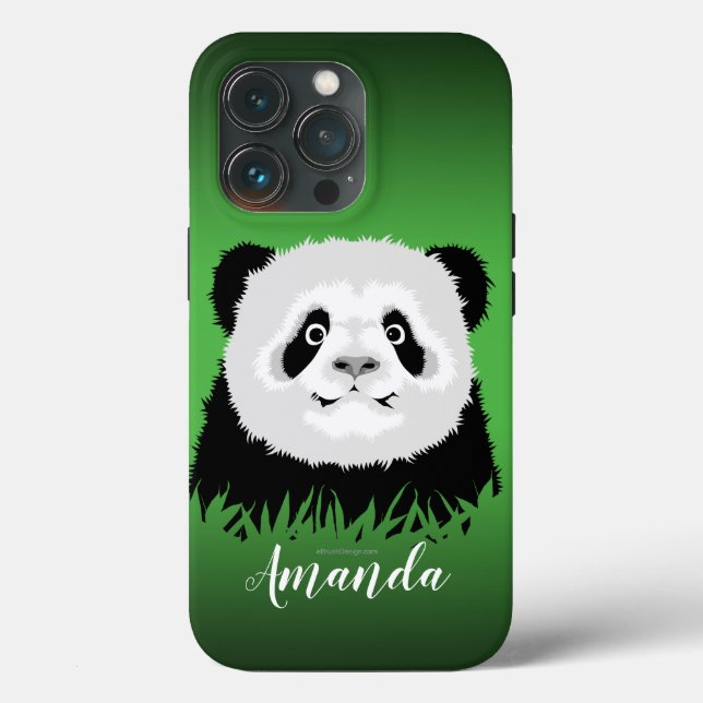 Panda Bear Case-Mate iPhone Case (Rückseite)