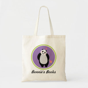 Panda Bear Custom Ladies Book Tote Bag Tragetasche