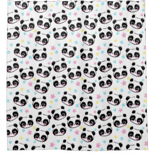 Panda Bear Duschvorhang