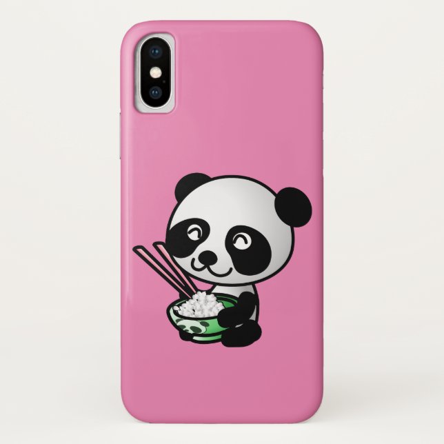 PANDA BEAR ESSING CHINESISCHE LEBENSMITTELFALL Case-Mate iPhone HÜLLE (Rückseite)