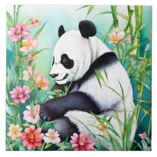 Panda Bear Fliese
