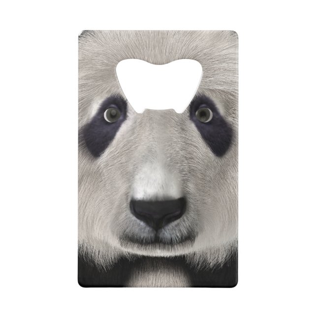 Panda Bear Geldbeutel Flaschenöffner (Vorderseite)