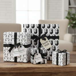 Panda Bear Geschenkpapier Set