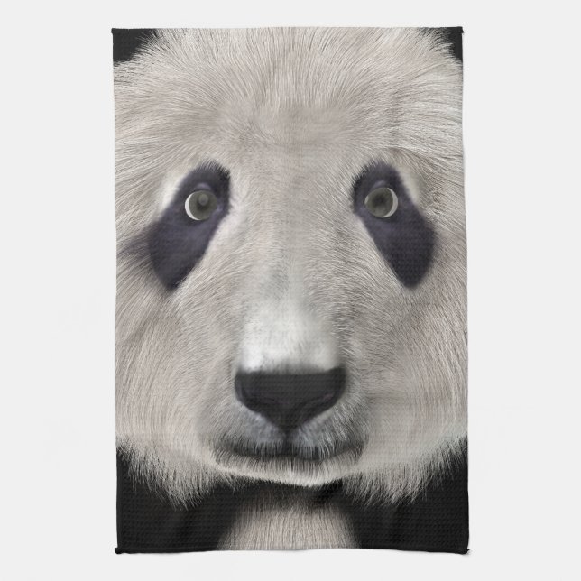 Panda Bear Geschirrtuch (Vertikal)