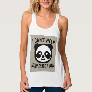 PANDA BEAR GIRLS CUTE FUNNY T-SHIRTS