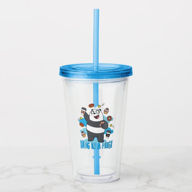 Panda Bear - Hug in a Mug! Acryltrinkbecher (Vorderseite)
