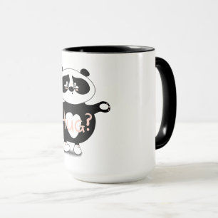 Panda Bear Hug Tasse