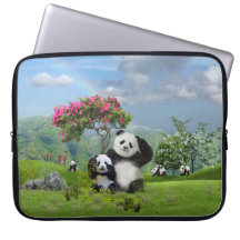 Panda Bear im Paradies