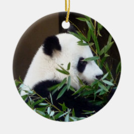 Panda Bear Keramik Weihnachtsschmuck