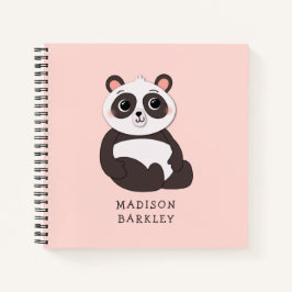 Panda Bear Kid's Niedlich Notizbuch