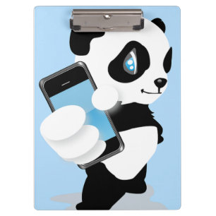 Panda Bear Klemmbrett