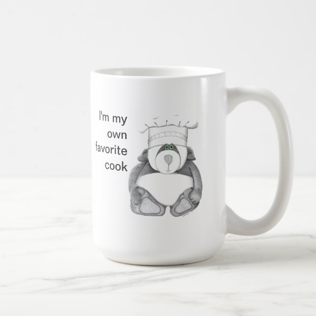 Panda Bear Koch Picture Kaffeetasse (Rechts)