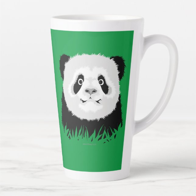 Panda Bear Latte Mug Milchtasse (Rechts)