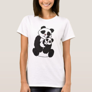 Panda Bear Liebe Mamas Pandas Mütter Tag T-Shirt