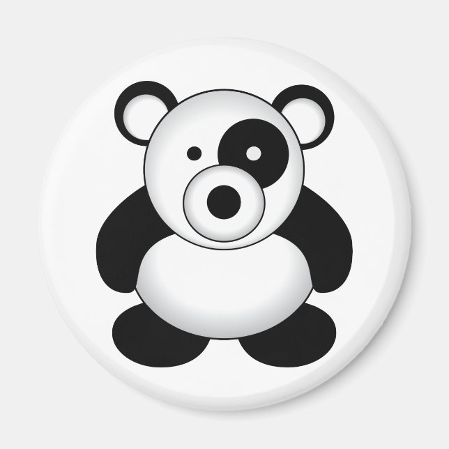 Panda Bear Magnet (Vorne)