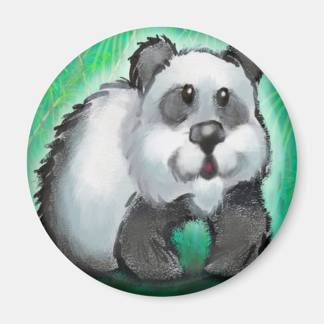 Panda Bear Magnet (Vorne)