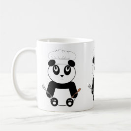 Panda Bear mit Koch Hut-Tasse Kaffeetasse