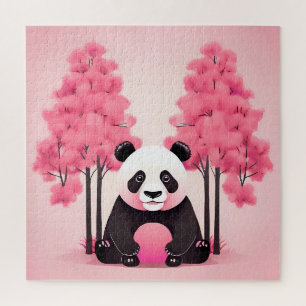 Panda Bear mit Pink Shades Wildlife & Nature