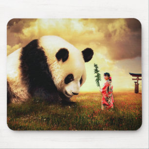 Panda Bear Mousepad