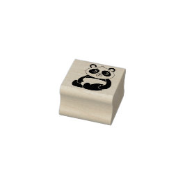 Panda Bear Niedlich Kid's Gummistempel