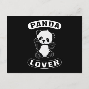 Panda Bear Niedlich Paw Animal Pandas Funny Gesche Postkarte