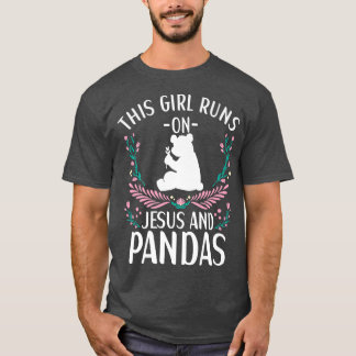 Panda Bear Outfit für Niedliche Panda Lovers Appar T-Shirt