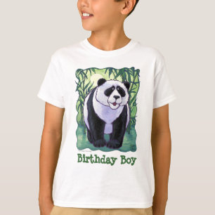Panda Bear Party Center T-Shirt
