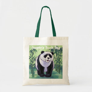 Panda Bear Personalisiert Book Bag Tragetasche