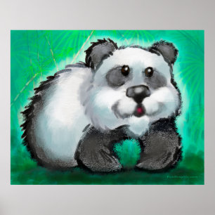 Panda Bear Poster