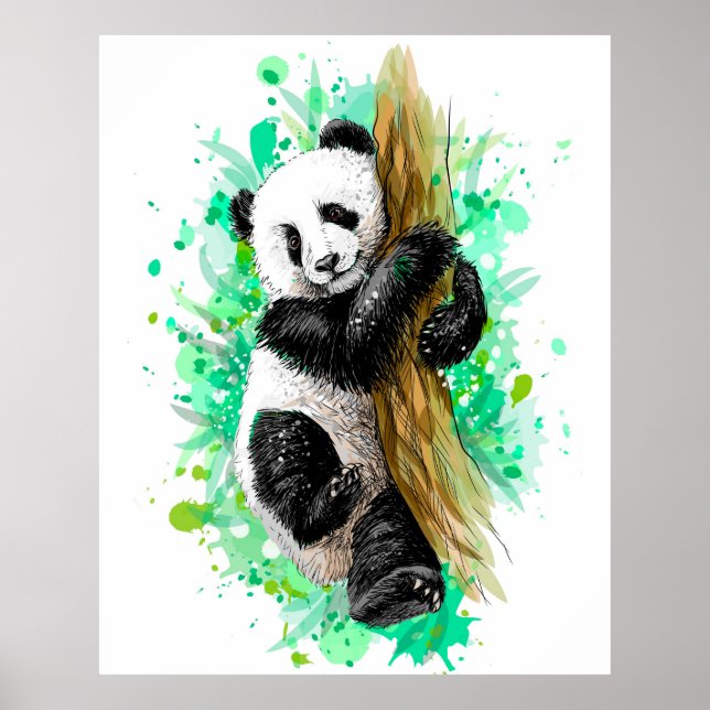 Panda Bear Poster (Vorne)