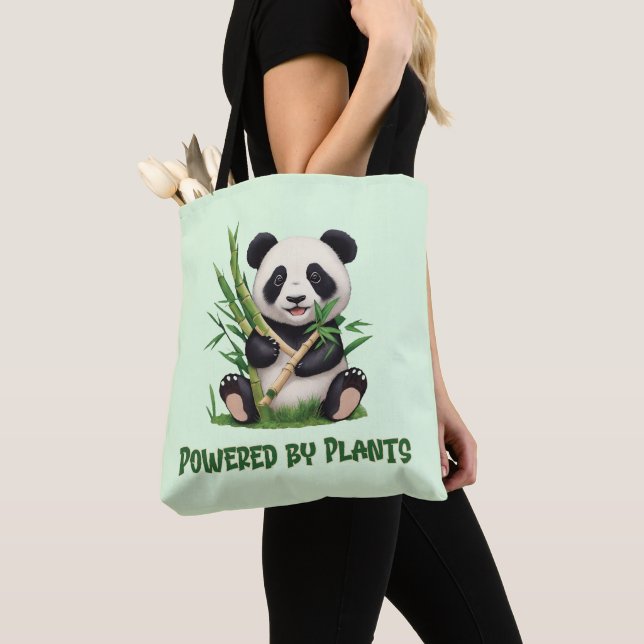 Panda Bear powered by Pflanze Tasche (Von Nahem)