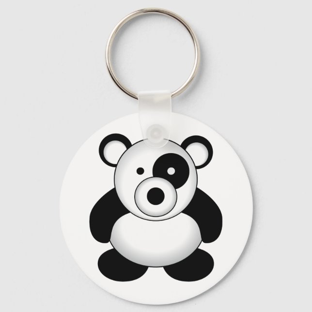 Panda Bear Schlüsselanhänger (Vorderseite)