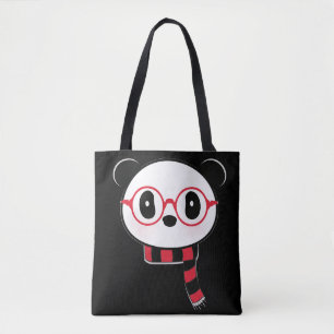 Panda Bear Tote Bag - Leon The Panda Bear Tasche
