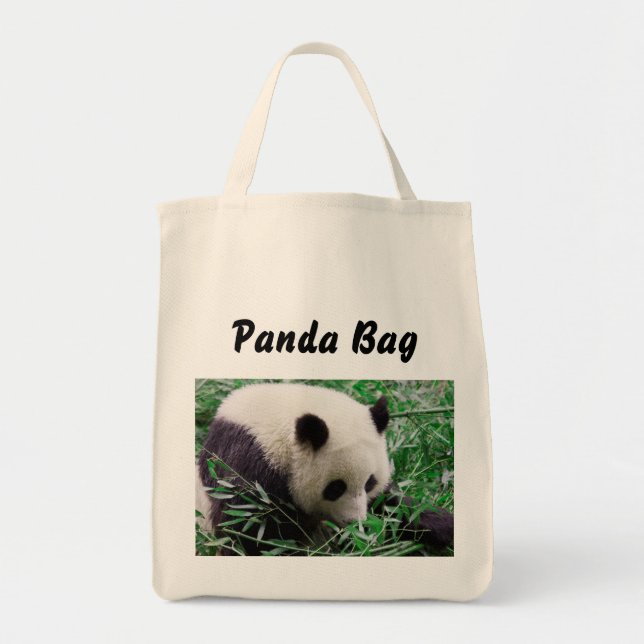 Panda Bear Tote Tasche (Vorne)