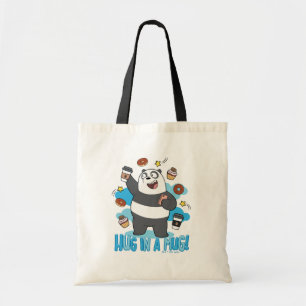 Panda Bear - Umarmen in einer Tasse! Tragetasche