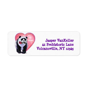 Panda Bear Valentine's Day