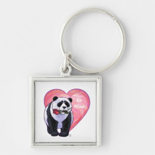 Panda Bear Valentine's Day Schlüsselanhänger